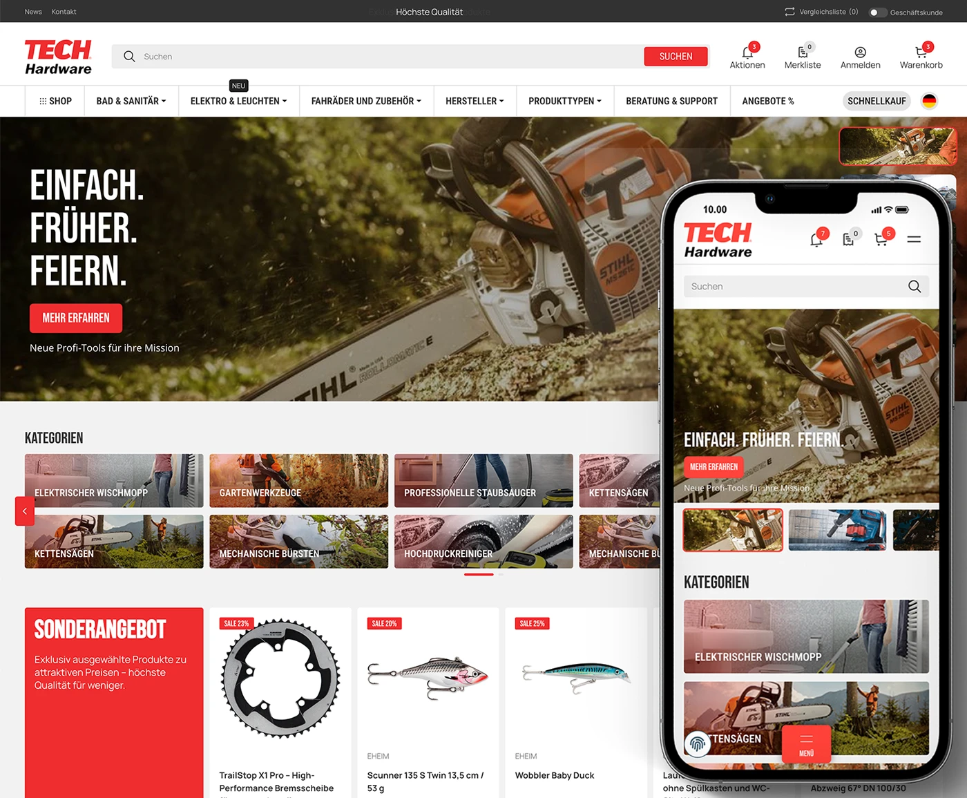Technik JTL-Shop Template