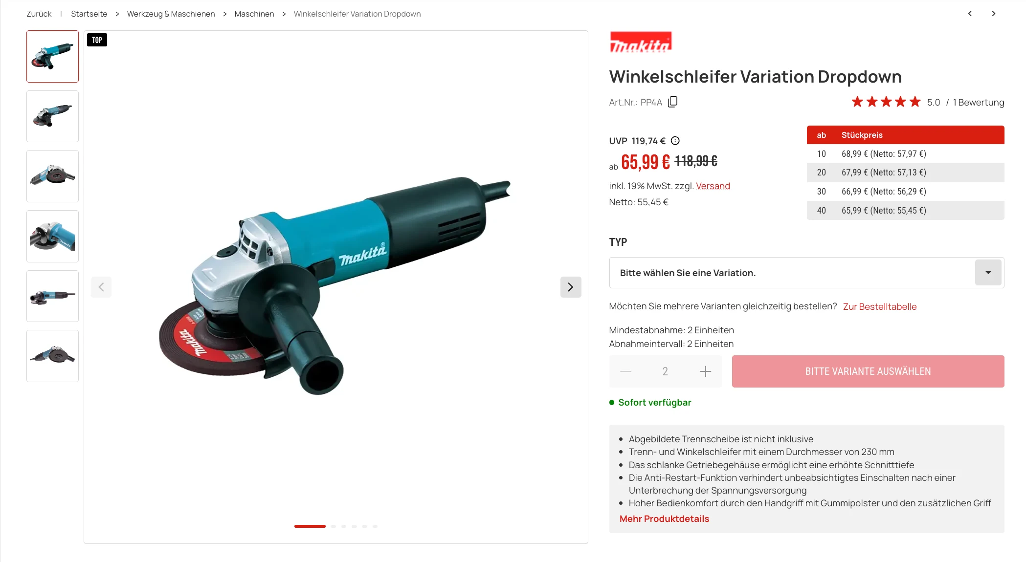 Zum Vergrößern klicken Product image