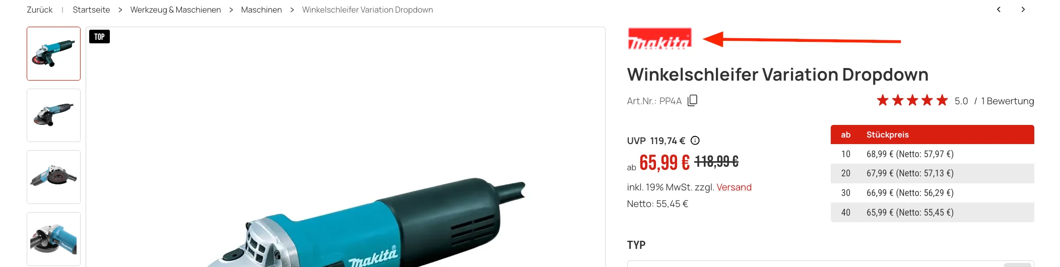 Zum Vergrößern klicken Brand image