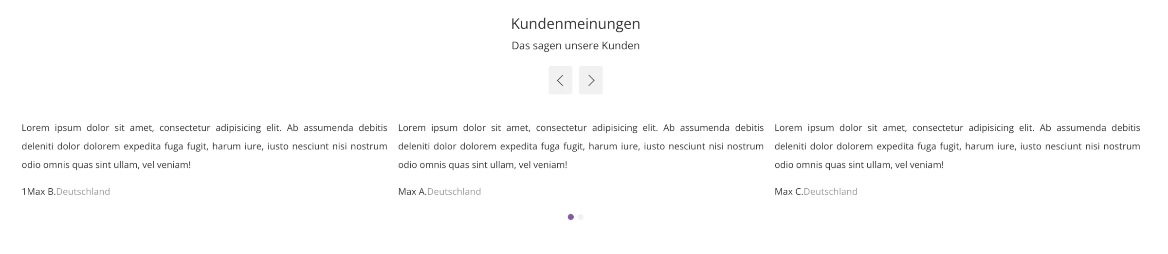 Kundenmeinungen